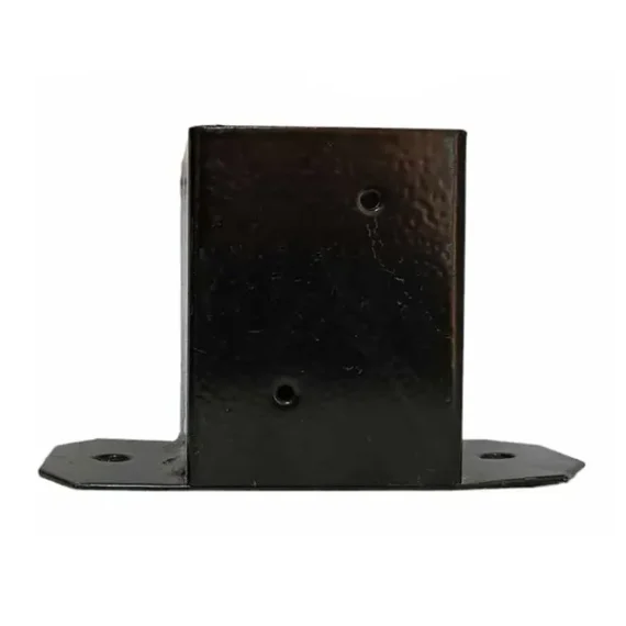 Pergola Base Bracket Black 7cm