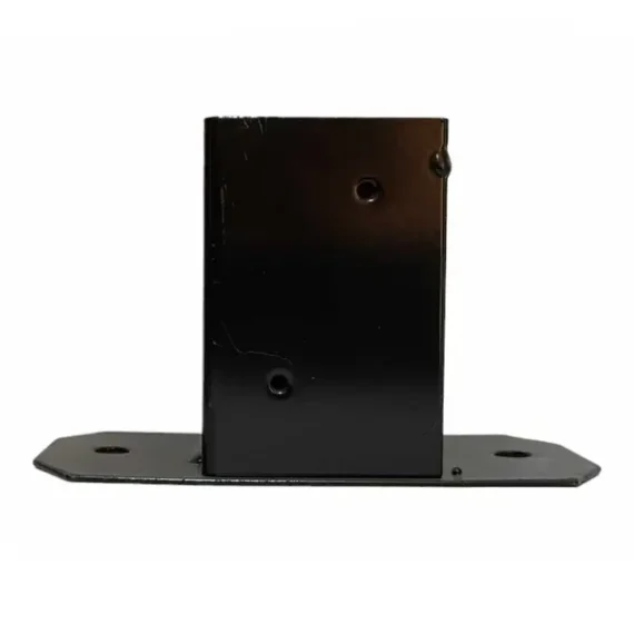 Pergola Base Bracket Black 6cm