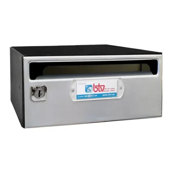 Letter Box BTV Built-In Monacayo Silver
