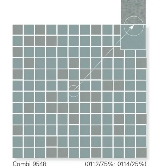 Ceramic Mosaic Stones Combi 9548