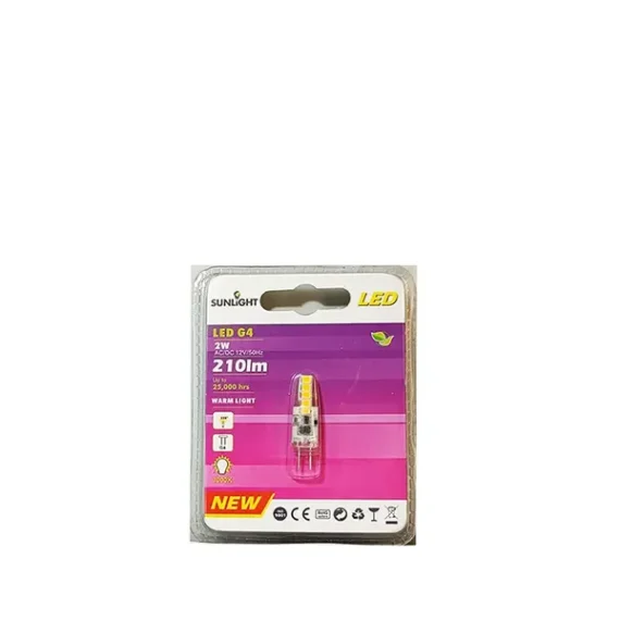 Light Bulb LED G4 12V-2W Daylight