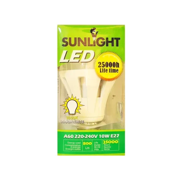Light Bulb LED E27 10W Warmwhite
