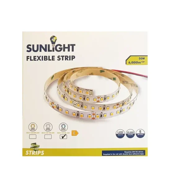 LED Strip Sunlight 24V 6500K 5M