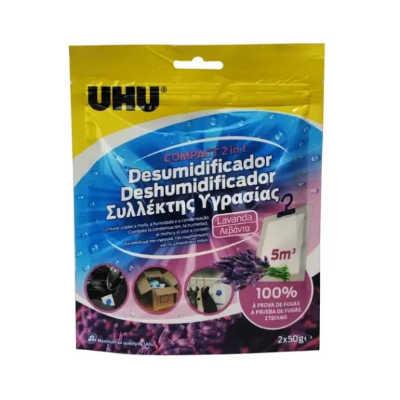 Moisture Absorber UHU Levander 2Pcs (Refill)
