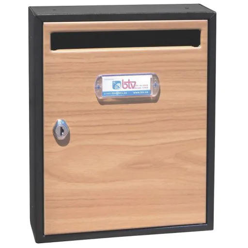 Letter Box BTV Teide Walnut