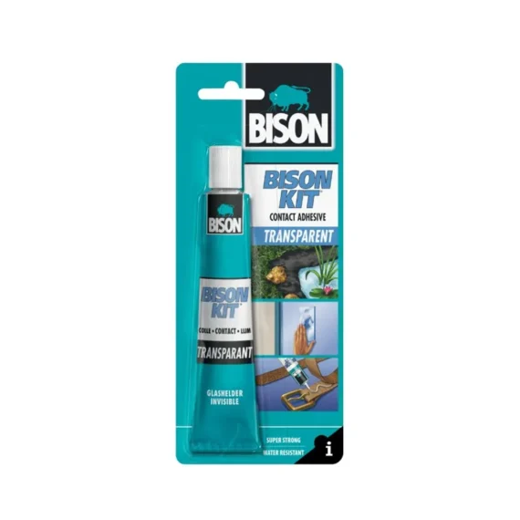 Contact Adhesive Bison Kit Brush Transparent 50ml