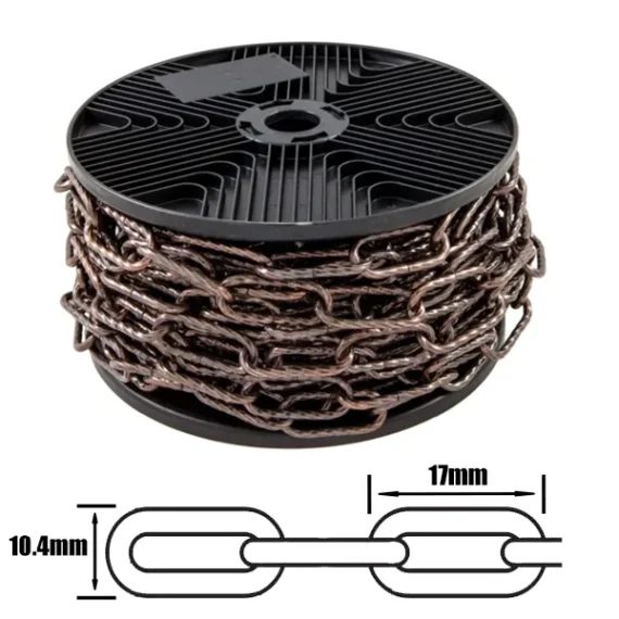 Chain Cathedral Bronze 2.2mm (Per Meter)