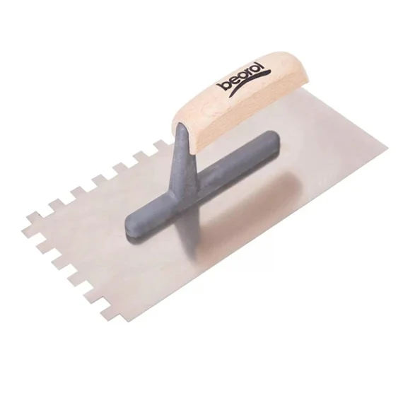 Toothed Trowel Beorol Inox 10 x 10mm