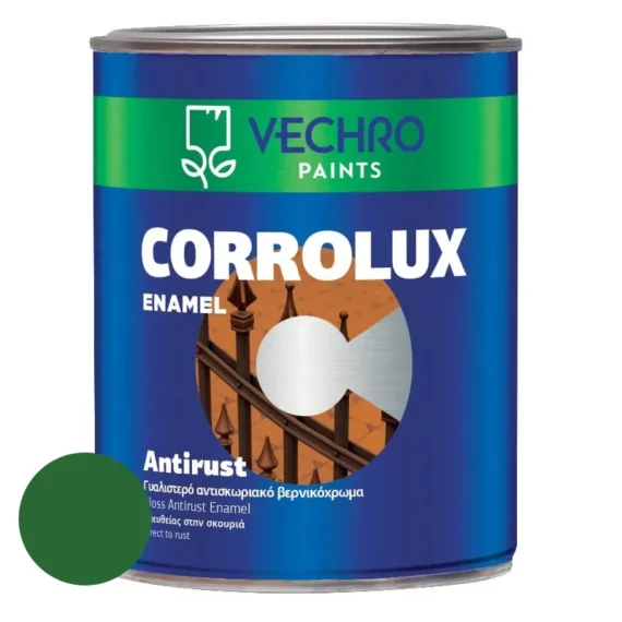 Anticorrosion Paint Vechro Corrolux Green Kampos