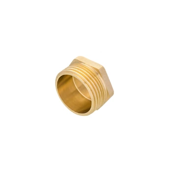 Brass End cup Male (Choose Size)