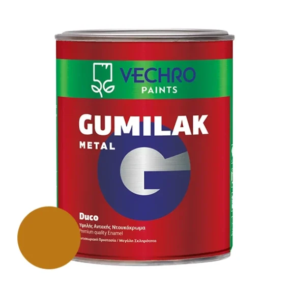 Oil Based Enamel Paint Vechro Gumilak Metal Brown Moka