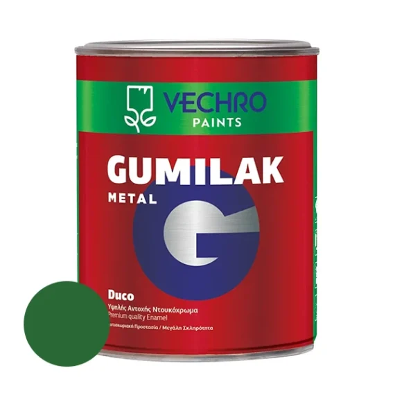 Oil Based Enamel Paint Vechro Gumilak Metal Green Kampos