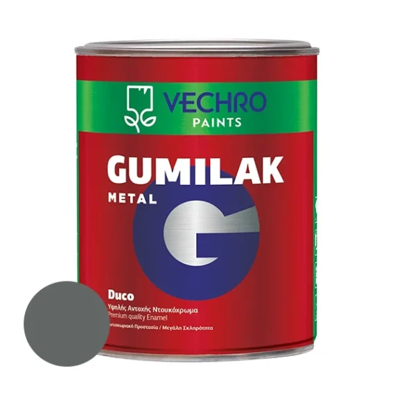 Oil Based Enamel Paint Vechro Gumilak Metal Grey Molivi